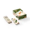 Single pack of Agag 109mm wood pulp rolling papers showing classic green packaging and natural brown texture