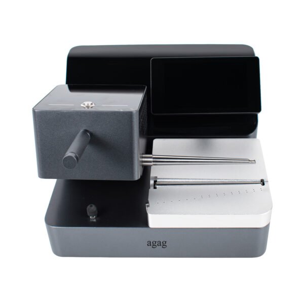 Agag automated cone rolling machine with touchscreen interface for smart pro roll production